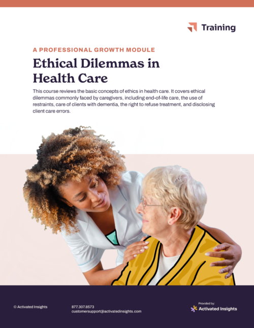 Ethical Dilemmas in Health Care